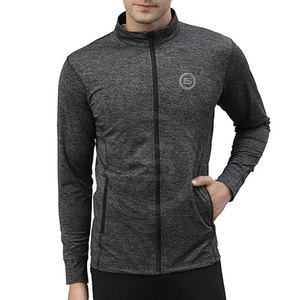 <b>Long</b> Sleeves Stand Collar Front Logo High Quality Winter <b>Men</b> Sports <b>Jacket</b> Quick Dry Eco-Friendly Breathable Adult Size FINA - Product Image 3