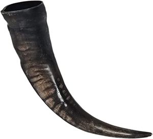 Cuerno para beber artesanal natural de estilo medieval de alta demanda Calidad única para entusiastas del renacimiento a bajo precio - Product Image 2