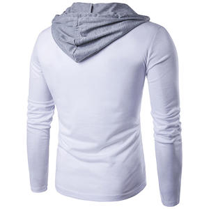 Sweatshirts vert olive pour hommes Vente en gros Manches régulières Vêtements décontractés pour hommes - Product Image 6
