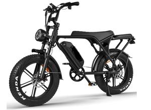 Vélo de montagne électrique en promotion avec moteur 750W, batterie 48V 15Ah, pneus larges de 20 pouces et Shimano 7 vitesses pour adultes - Product Image 3