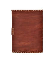 Cuaderno personalizado cortado diseños de trabajo hechos a mano nuevo Burj Al Arab diario de cuero genuino latón antiguo C-Lock diario diarios cuaderno