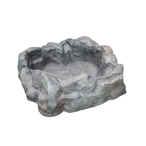 Ornement de jardin d'étang rond en fibre de verre 100% de haute qualité décoration artificielle élégante à vendre - Product Image 2