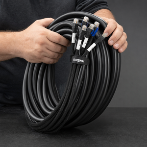 Personnalisé 4/6/8 catégorie câble de boîte de scène <span class=keywords><strong>Rj45</strong></span> Cat5e FTP câble Ethernet pour vidéo Audio 75ft 100ft 150ft câbles de Communication - Product Image 5