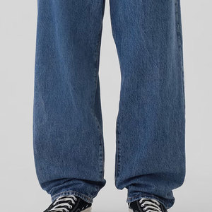 Unisex Eco-Friendly Breathable Cotton Baggy Pants Custom Colors Logo Available for Wholesale Streetwear Boutiques Urban Fashion - Product Image 6