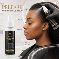 Spray protecteur du cuir chevelu en marque privée, fabricant OEM, formule botanique, 60 ml