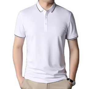 Diseño Personalizado de Camisetas Polo para Hombre, Secado Rápido, Antiarrugas, Ropa de Trabajo, Bordado, Suministro ODM, Estilo Ejecutivo - Product Image 2