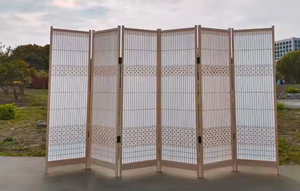 Kumiko travail du bois écologique fait <span class=keywords><strong>à</strong></span> <span class=keywords><strong>la</strong></span> <span class=keywords><strong>main</strong></span> traditionnel japonais artisanat en bois pour portes en bois fenêtres boîtes décoration de restaurant - Product Image 6