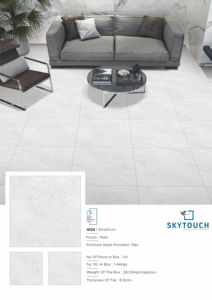 กระเบื้องปูพื้นซีรีย์ด้านสีน้ําตาลดีไซน์ 600x600 กระเบื้องเซรามิกราคาพื้นพอร์ซเลนสําหรับกระเบื้องตกแต่งบ้านในประเทศ - Product Image 5