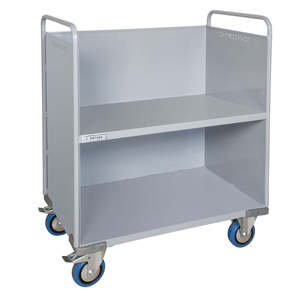Chariot de classement à double niveau et quatre roues pour une organisation pratique - Product Image 1