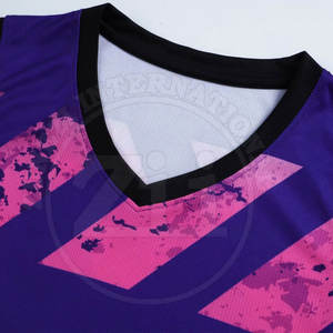 Tenues de basket-ball de haute qualité respirantes, grandes tailles, logo personnalisé, légères, 100% polyester, service OEM - Product Image 3