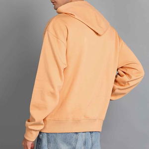 Nueva llegada de gran tamaño sudaderas con capucha gota hombro Heavyweigh 100% algodón manga larga serigrafía letras sudaderas con capucha hombres - Product Image 2