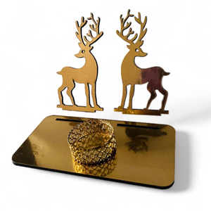 Wedding gift design deer tea light <b>candle</b> holder <b>Xmas</b> gift <b>candles</b> tea light holder wedding party home decor Christmas ornament - Product Image 2