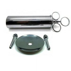 Seringue auriculaire manuelle en acier inoxydable de haute qualité Reiner, ensemble complet avec embouts, nettoyage du cérumen, instruments chirurgicaux CE, vente chaude - Product Image 4