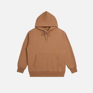 Suministro de tela Capucha de tendencia de gran tamaño Color púrpura oscuro Sudaderas con capucha de moda para niñas Niños Use la capucha más demandada hotsale - Product Image 5