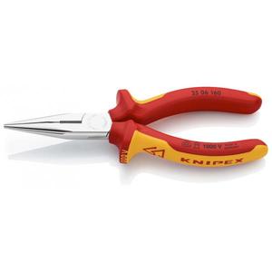 คีมตัดด้านข้างแบบปลายแหลมยี่ห้อ Knipex รุ่น Radio Pliers พร้อมด้ามจับชุบโครเมียมและด้ามจับแบบหลายส่วนที่ผ่านการทดสอบ VDE - Product Image 1