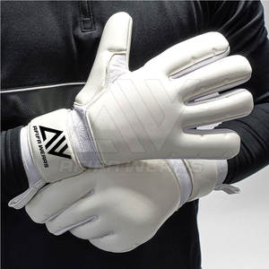 Gants de gardien de but en latex avec doigt pour adultes Gants de gardien de but de football Nouveau design professionnel - Product Image 3