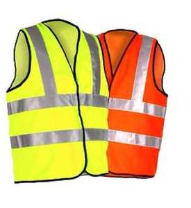 Réfléchissant en gros 100% Polyester support haute visibilité tissu réfléchissant gilet tissu réfléchissant détachable Style fraise - Product Image 3