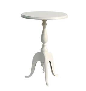 โต๊ะข้างเฟอร์นิเจอร์อลูมิเนียมสำหรับห้องนั่งเล่นโต๊ะกาแฟเคลือบผงงาช้าง - Product Image 2