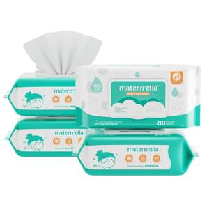 Pour Pampers Lingettes pour bébé hypoallergéniques Lingettes nettoyantes en coton à base d'eau non parfumées 336 Total - Product Image 1