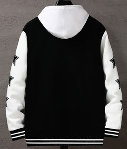 Nouveau Dernier Style Logo Sur Mesure Surdimensionné Respirant Hommes Versity Vestes Léger 2025 Meilleurs Hommes Versity Vestes - Product Image 2