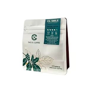 Café du Vietnam Arabica-Robusta Non Blend Premium SCA Biologique Torréfaction Moyenne Foncée CIL Roastery Torréfaction en Contrat pour Vente au Détail en Sachet - Product Image 1