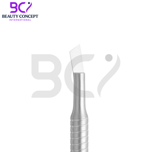 Poussoir Rectangulaire Et Lame Double Extrémité Manucure Pédicure En Acier Logo Personnalisé Poussoirs À Cuticules Saloon Utilisation Pour Les Soins De Beauté - Product Image 4