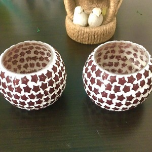 เชิงเทียนแก้วใสแบบสั่งทำสำหรับตกแต่งจากผู้ผลิตอินเดีย - Product Image 1