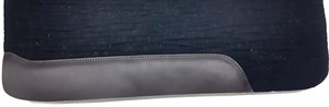 RIDIT 100% Tapis de selle Western en laine par les exportateurs indiens Protection solide des chevaux noirs avec logo personnalisé pour les courses de chevaux - Product Image 2