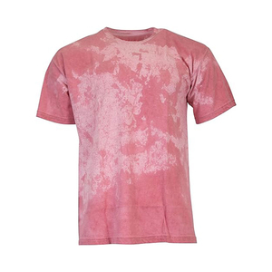 Personnalisé couleur unie lavage à l'acide graphique imprimé 100% coton unisexe T-Shirt hommes Fitness séchage rapide méthode d'impression numérique - Product Image 5