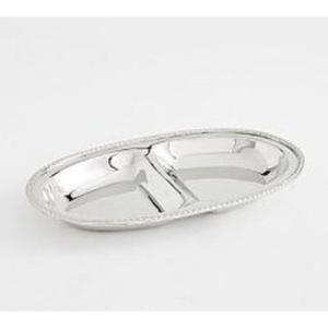 Plateau de service polyvalent en acier inoxydable, parfait pour les réceptions de mariage, les buffets d'hôtel ou les réceptions à domicile. - Product Image 2