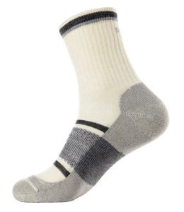 Chaussettes ras du cou pour hommes, en coton tricoté uni avec élasthanne, respirantes, pour usage quotidien, style décontracté hiver, ODM - Product Image 2