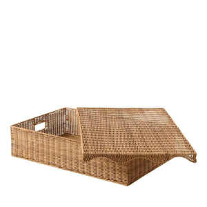 Handmade Eco-Friendly <b>Rattan</b> Storage <b>Box</b> <b>with</b> <b>Lid</b> Natural Wicker Organizer Decorative Home Application Made in Vietnam - Product Image 3