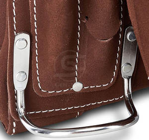 Faible MOQ, concevez vos propres sacs à outils en cuir, différents styles de sacs à outils en cuir pour le travail, en vente en ligne - Product Image 5