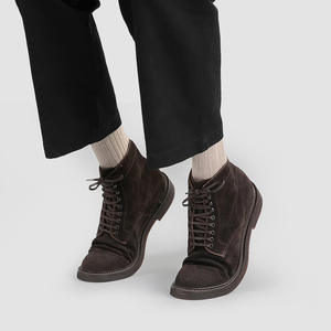 Chaussures décontractées légères avec semelle absorbant la transpiration et structure flexible, chaussures de tous les jours pour hommes, chaussures en cuir - Product Image 2