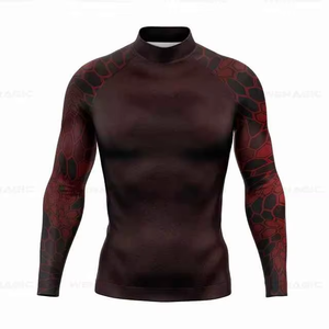 Rashguard BJJ de qualité supérieure à prix de gros, Rashguard BJJ personnalisé, Vêtements de combat Rashguard, Rashguard BJJ - Product Image 1
