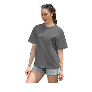 Camiseta Oversize Ecológica para Hombre y Mujer, Paquete de 3, Algodón Premium, Cuello Redondo, Transpirable, Corte Holgado, Uso Diario Informal - Product Image 4