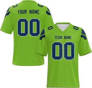 Maillots de football américain personnalisés 2026 – Vente directe fabricant – Tissu 100 % polyester à séchage rapide – Impression par transfert thermique – Tailles plus pour équipes - Product Image 4