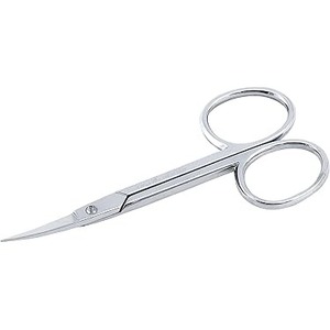 Tijeras de Manicura Rusas, Pequeñas y Puntiagudas, de Acero Inoxidable, Herramienta de Belleza con Punta de Cuchilla Afilada y Bordes Curvos, Tijeras para Cutículas - Product Image 3