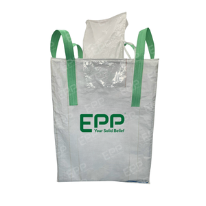 Bolsas Jumbo fabricadas en Vietnam, directo de fábrica a granel, 90*90*100cm, bolsas grandes de una tonelada Fibc PP para agricultura química, mínimo 100 Uds. - Product Image 3