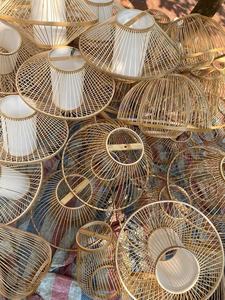 โป๊ะไม้ไผ่งานหัตถกรรมธรรมชาติทำมือจากเวียดนาม - Product Image 3