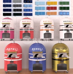 Un mattone di pietra fai da te in legno ha sparato fuoco kit moderno Gas elettrico forno per la cottura panetteria dalla cina italia in Thailand turchia vendita - Product Image 6