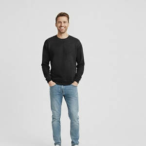 เสื้อสเวตเชิ้ตลำลองแบบมินิมอล ดีไซน์เรียบง่าย ผลิตจากผ้าฟลีซเนื้อนุ่ม สวมใส่สบาย เหมาะสำหรับการแต่งตัวสไตล์สตรีทในชีวิตประจำวัน - Product Image 5