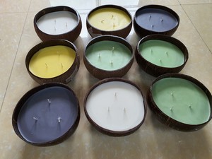 Cuencos de cáscara de coco hechos a mano, laca tailandesa, fábrica de Vietnam, cuenco de coco directo, precio competitivo - Product Image 6