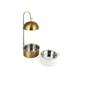 New Arrival Looking Handmade Decorative Chafing Dish Stainless Steel Chafing Dish Glossy Finishing Food Warmer Chafing Dish - Product Image 1