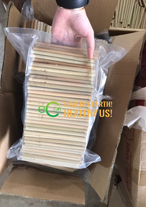 หลอดไม้ไผ่ตรงสำหรับงานรับปริญญา100% นำกลับมาใช้ใหม่ได้แพ็คแบบพกพาสำหรับการเดินทางน่ารักและยั่งยืน - Product Image 5