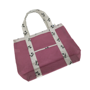 Bolsa de malla de tamaño personalizado bolsa de tela fina precio barato bolsa de compras regalo de Vietnam producto de promoción - Product Image 5