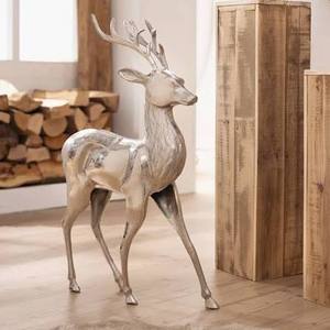 Escultura de Ciervo de Aluminio de Gran Tamaño, Ciervo en Relieve de Alta Calidad Personalizable para Decoración del Hogar, Decoración Navideña - Product Image 3