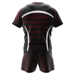 Vente chaude Uniforme de rugby unisexe personnalisé Écologique Antibactérien Séchage rapide Sublimation Respirant Fabrication professionnelle à faible coût - Product Image 3