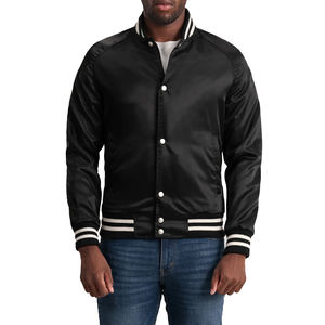 Veste universitaire pour hommes haut de gamme Manteau letterman en laine mélangée avec broderie Logo personnalisé et design personnalisé - Product Image 1