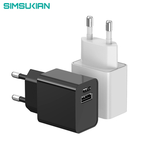 เครื่องชาร์จอิฐ PD 20W แบบเร็วสำหรับ <span class=keywords><strong>iPhone</strong></span> <span class=keywords><strong>11</strong></span> 12 13 14 PS5ชาร์จ PD แบบ USB พอร์ต A + C อะแดปเตอร์จ่ายไฟชนิด DC วัสดุพีซี - Product Image 4